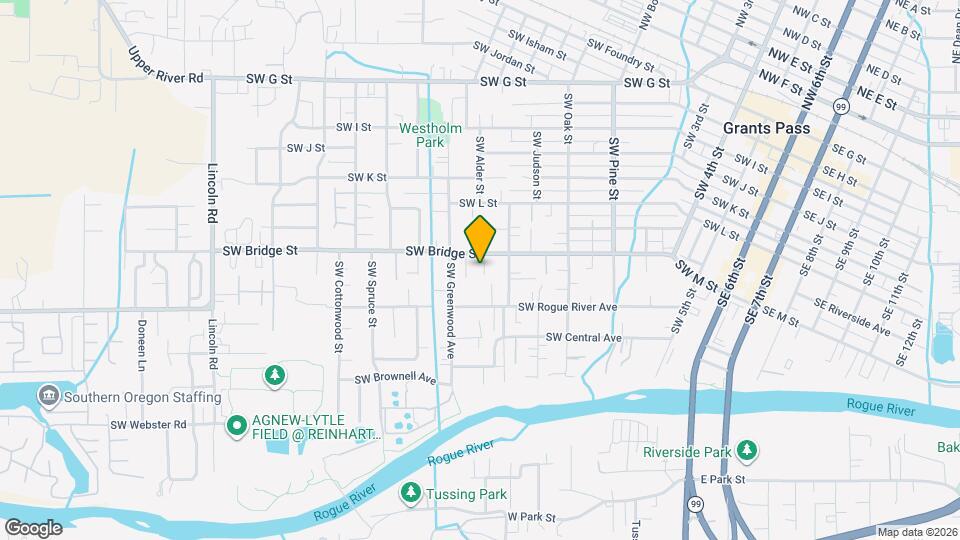 1125 SW Bridge St Map and Location Details