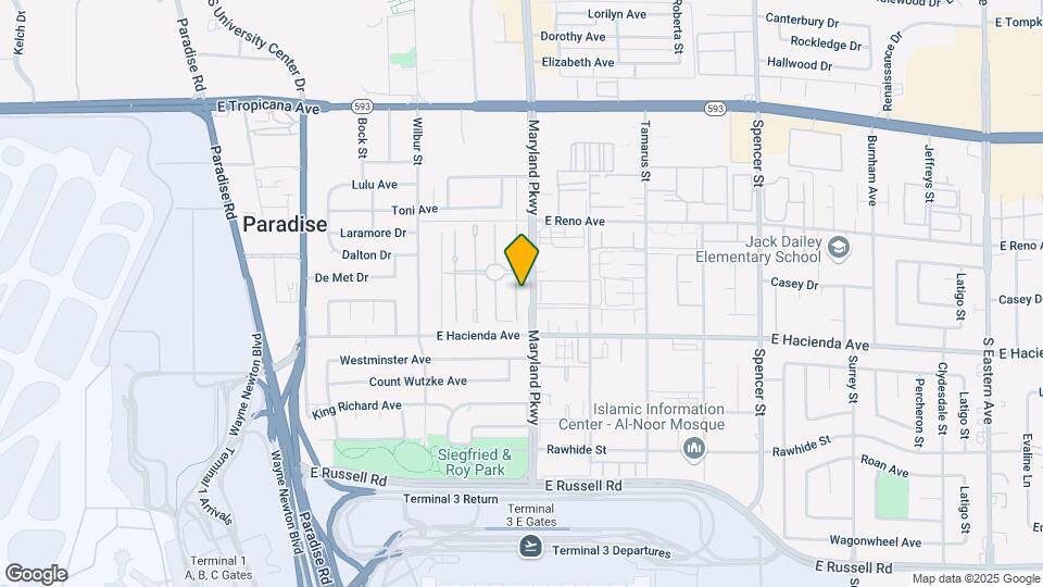 5208 Garden Ln Map and Location Details