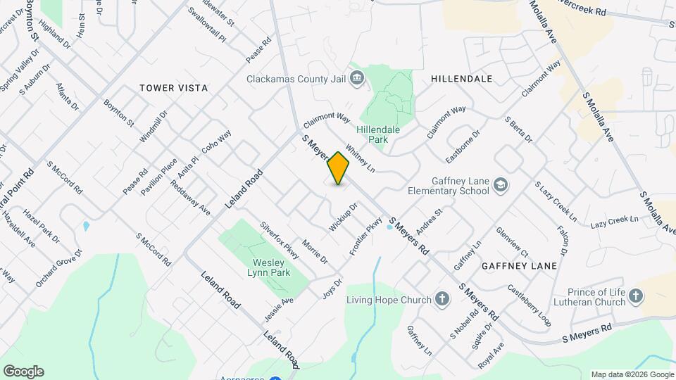 19407 S Meyers Rd Map and Location Details