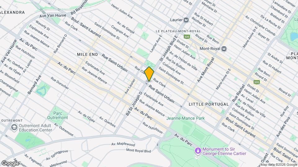 88 Saint-Joseph O Map and Location Details