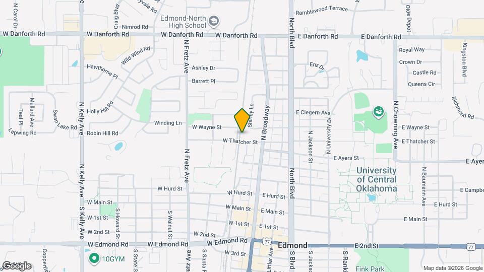 37 W Thatcher St Map and Location Details