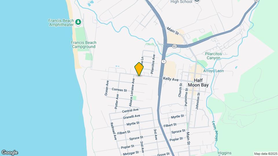 420 Kelly Ave Mapa y Detalles de la Ubicación
