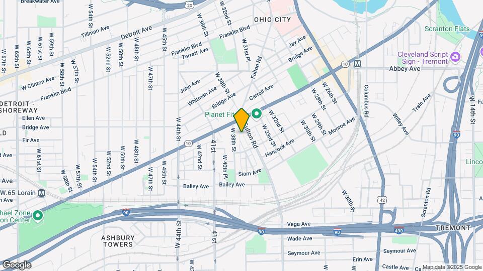 Tinnerman Lofts Mapa y Detalles de la Ubicación
