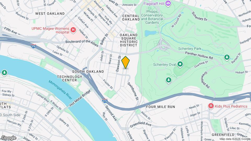 3322 Parkview Ave Mapa y Detalles de la Ubicación