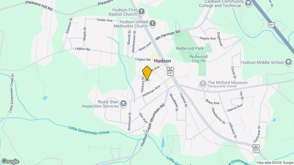 517 Hickory St Map and Location Details