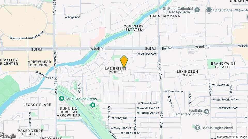 6980 W Aire Libre Ave Map and Location Details