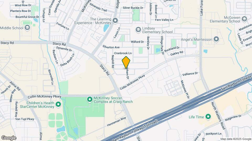 5901 Adair Ln Map and Location Details