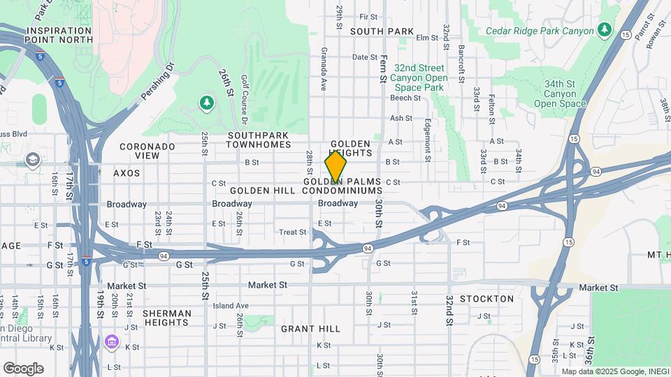 2865 C St Mapa y Detalles de la Ubicación