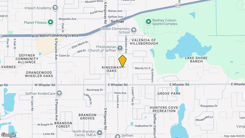 2106 Darlington Oak Dr Map and Location Details