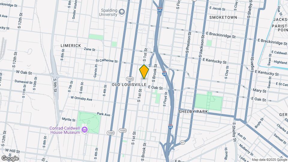 1149 S 1st St Map and Location Details
