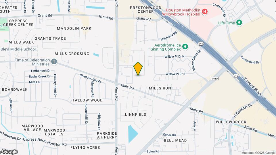 9435 Spring Miller Dr Map and Location Details