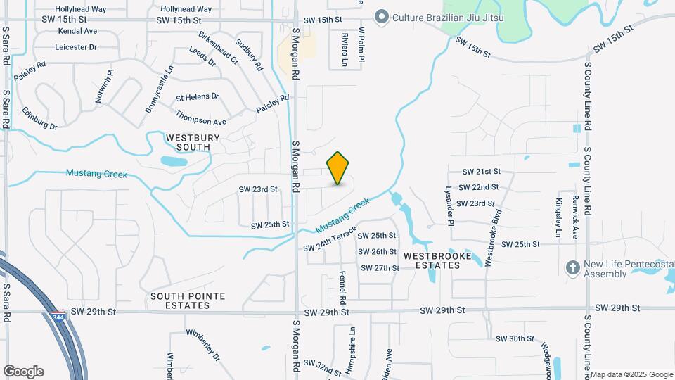 9576 SW 23rd St Map and Location Details