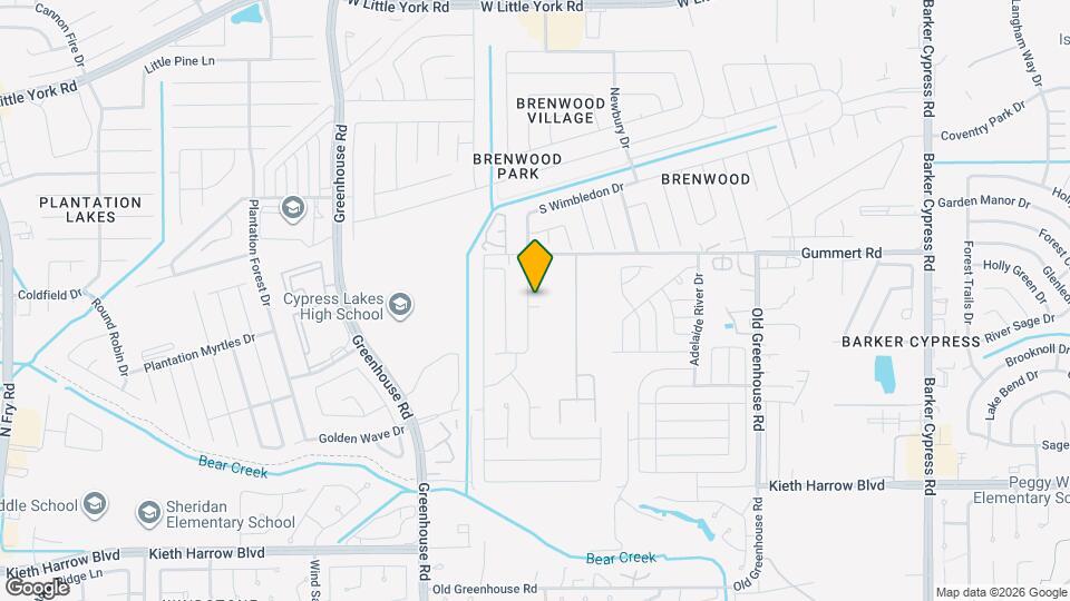 5810 S Brenwood Dr Map and Location Details