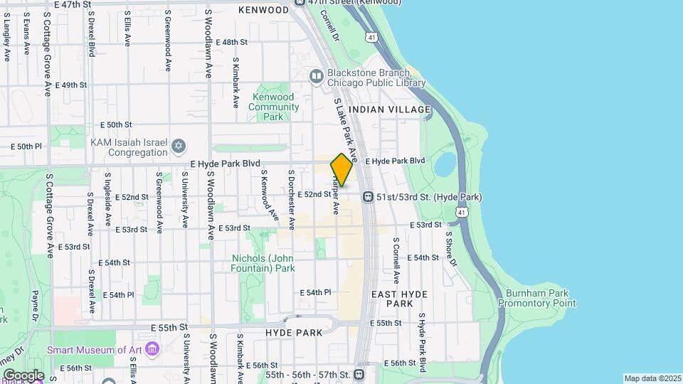 5141-5143 S Harper Ave Map and Location Details