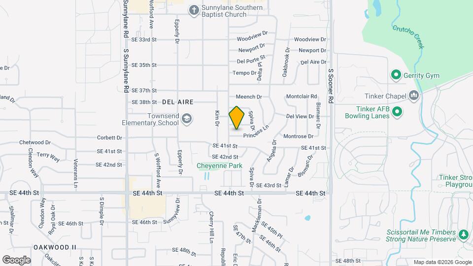 4709 Princess Ln Mapa y Detalles de la Ubicación