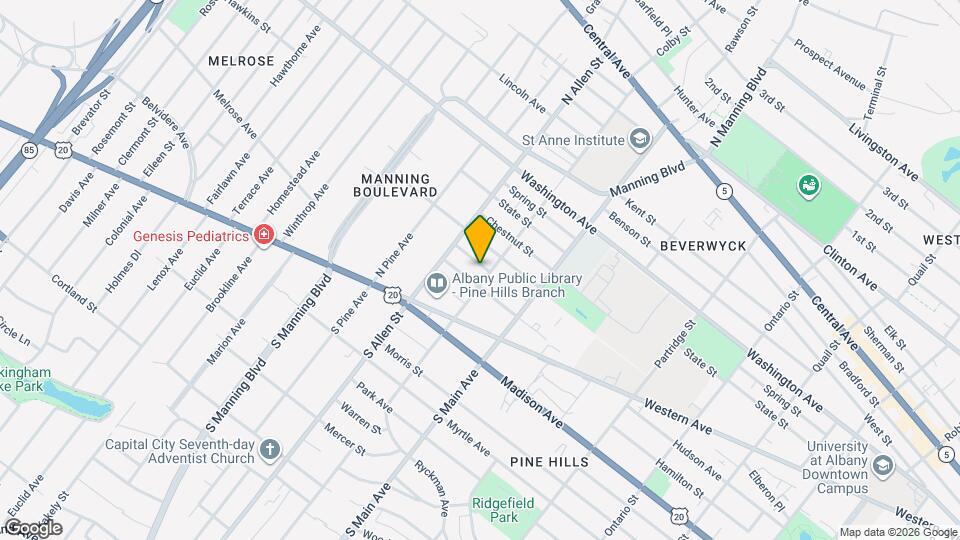 830 Jay St Mapa y Detalles de la Ubicación