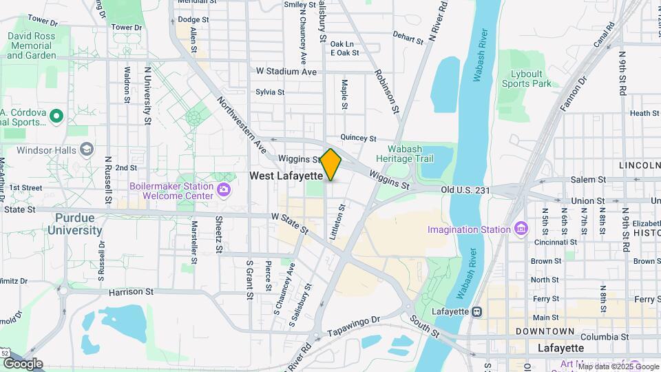 220 N Salisbury St Map and Location Details