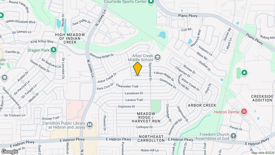 2021 Greenview Dr, Unit 1123 Map and Location Details