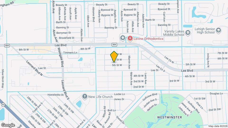 5300 5th St W Map and Location Details