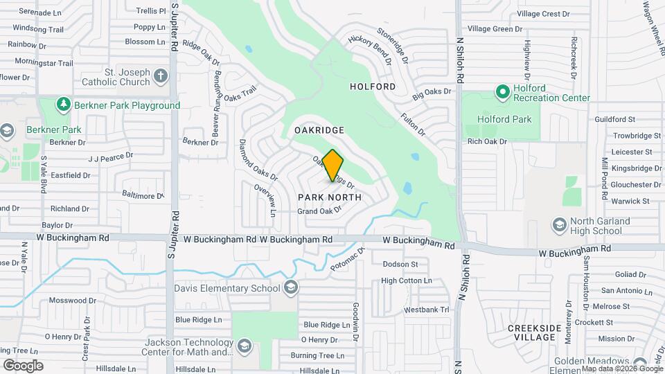 2127 Windy Ridge Ln Map and Location Details