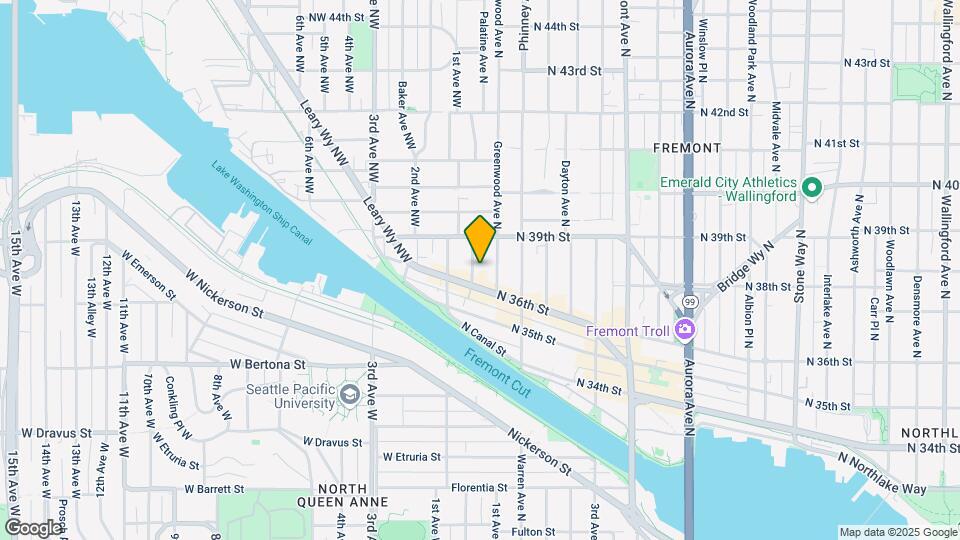 3612 Palatine Ave N Map and Location Details