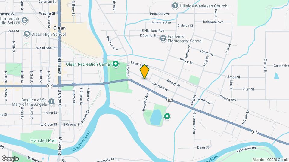 660 Garden Ave Map and Location Details