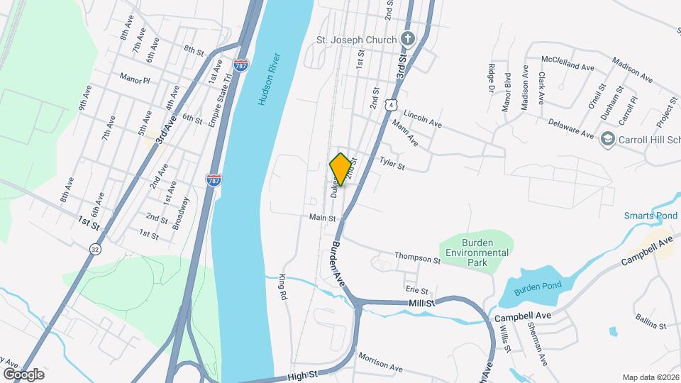 547 1st St Map and Location Details