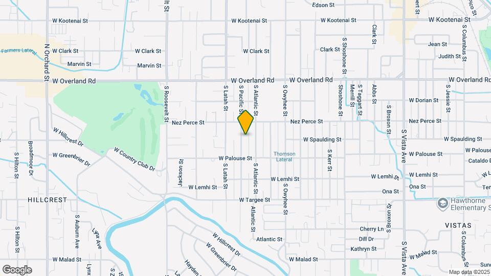 1826 S Pacific St Map and Location Details