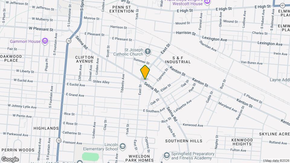 804 1/2 Selma Rd Mapa y Detalles de la Ubicación
