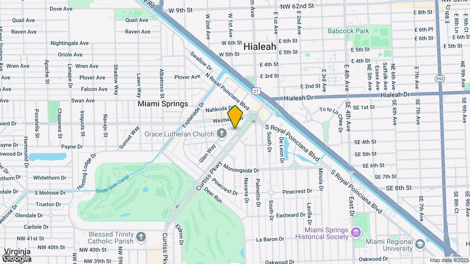 210 Curtiss Pkwy Map and Location Details