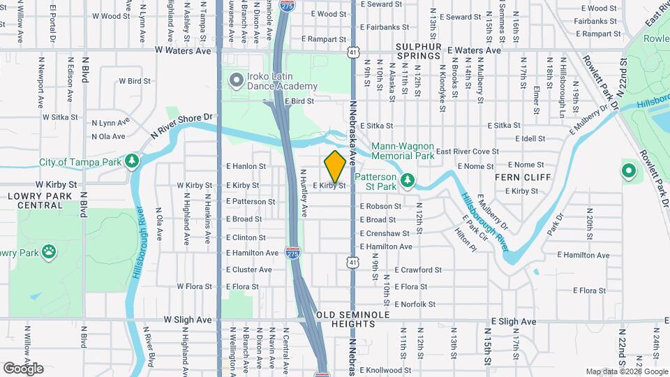 724 E Patterson St Mapa y Detalles de la Ubicación