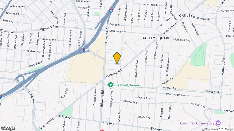 2751 Arbor Ave Map and Location Details