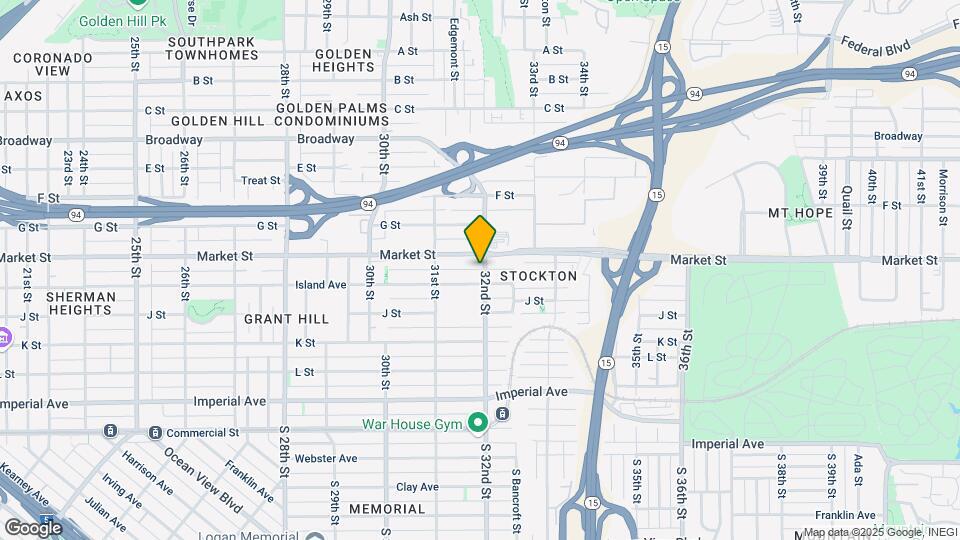 512 32nd St Map and Location Details