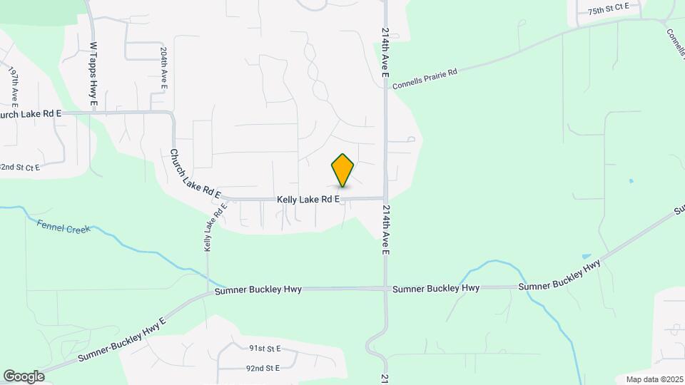 8312 212th Ave E Map and Location Details