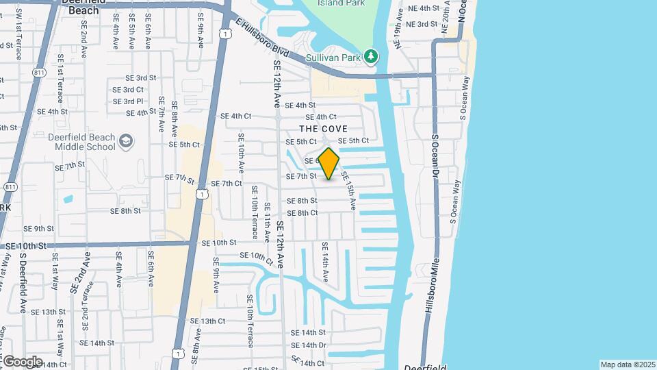 1353 SE 7th Ct Map and Location Details