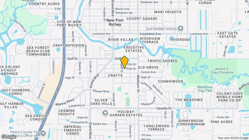 5834 Pine St Map and Location Details