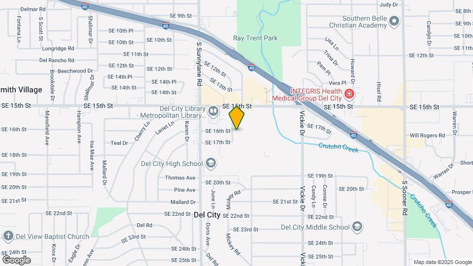 1700 Hanna Dr Map and Location Details