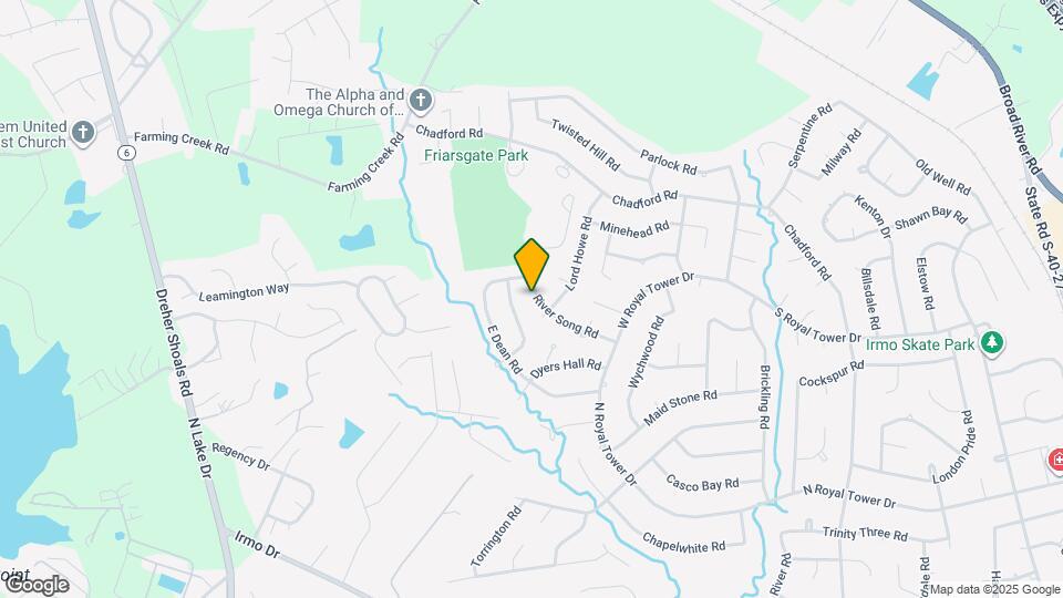 204 River Song Rd Map and Location Details