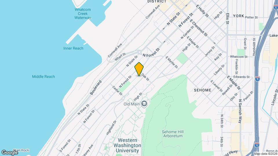 625 N Garden St Map and Location Details