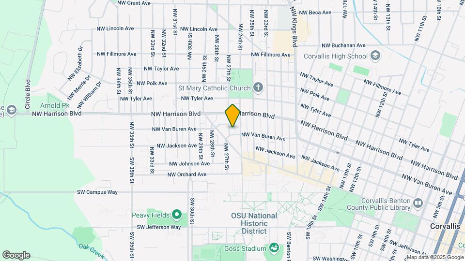 317 NW 27th St Map and Location Details