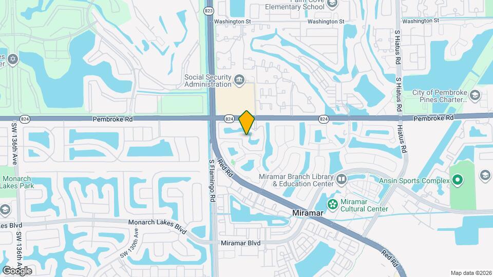 12136 Saint Andrews Pl, Unit 104 Map and Location Details