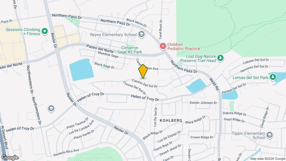 1628 Quinta Del Sol Ct Map and Location Details