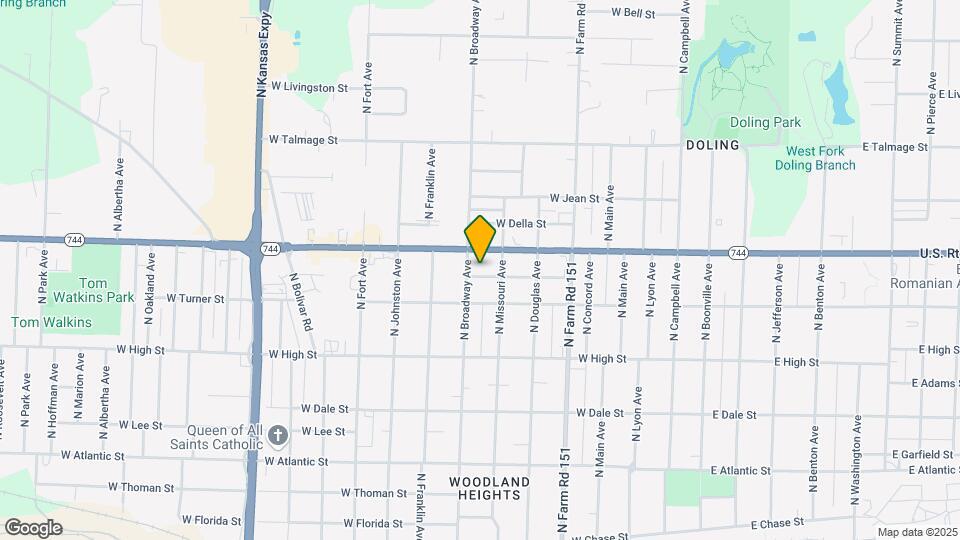 925 W Chicago St Mapa y Detalles de la Ubicación