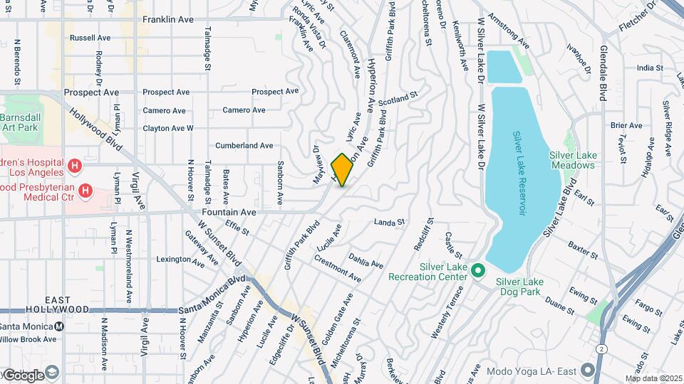 1903 Griffith Park Blvd Mapa y Detalles de la Ubicación