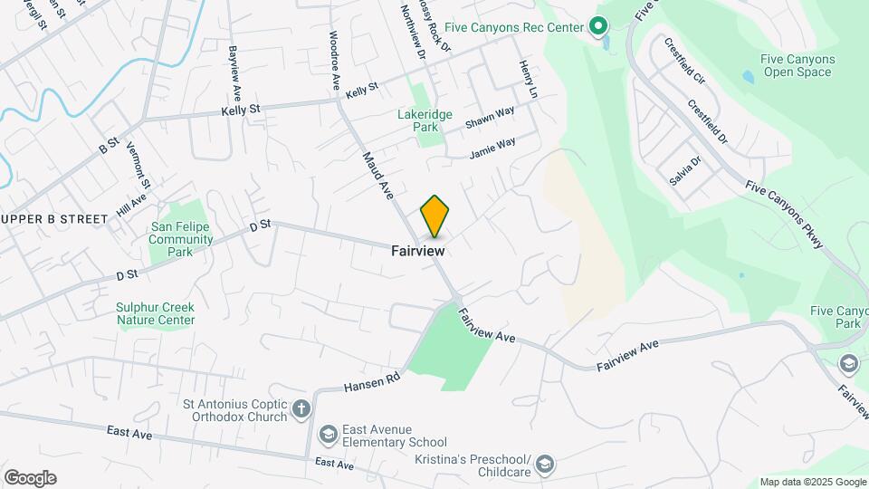 3160 D St Map and Location Details