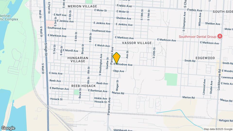 457-459-459 E Woodrow Ave Map and Location Details