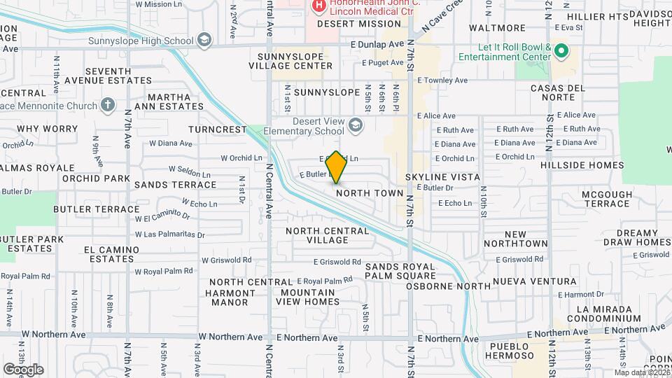 8352 N 3rd St Map and Location Details