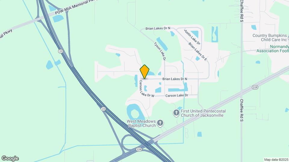 11690 Brian Lakes Dr N Map and Location Details