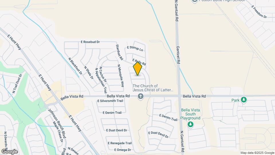 1420 E Poncho Ln Mapa y Detalles de la Ubicación