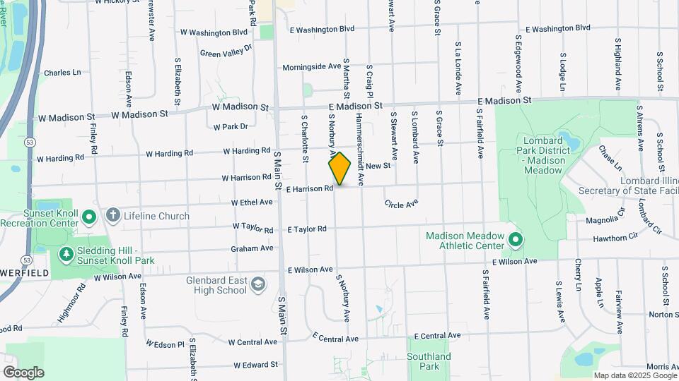 805 S Norbury Ave Map and Location Details